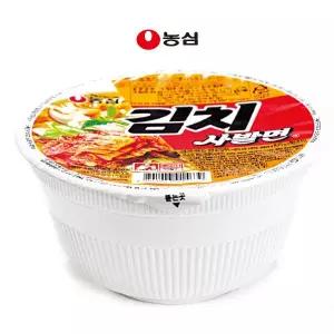[농심] 컵라면 작은컵 김치 사발면 86gX24입