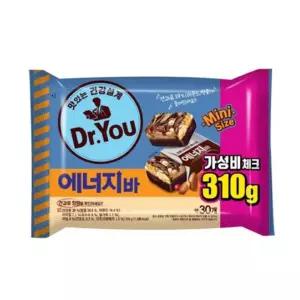 오리온 닥터유 에너지바 미니 310g/탕비실/간식/학생/견과류바/어린이/시리얼/바/견과바/영양/단백질바