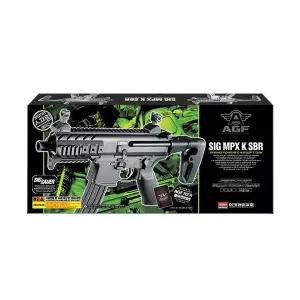 SIG MPX-K SBR 에어건 BB탄총 17114 AGF 카드