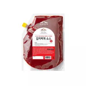고추명가 김치찌개 소스 2kg 1개 김치찜 짜글이 대용량 식당