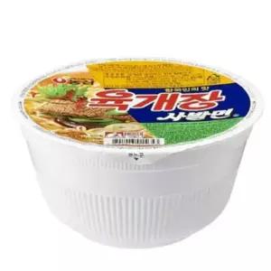 농심 육개장 사발면 (24개입) 컵라면 간식 업소용 대량구매