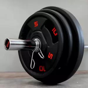 [리퍼]멜킨 바벨 원판 고급 TPU 우레탄 경량 30mm 역기 5kg 2개