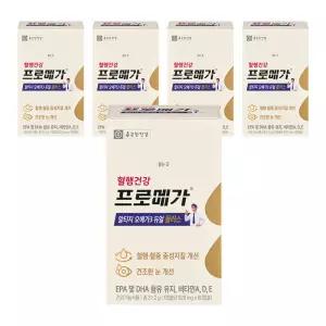 프로메가 알티지 오메가3 듀얼 플러스 60정 5개 오일 부엌 식당 식물성오일 유채유 콜드프레스