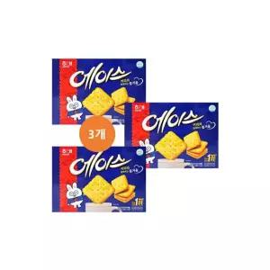 해태제과 에이스/크래커/커피/디저트/과자/비스켓/간식 (24gx15입) 364g X3개