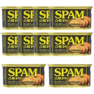 청정원 스팸 클래식 200g 10개