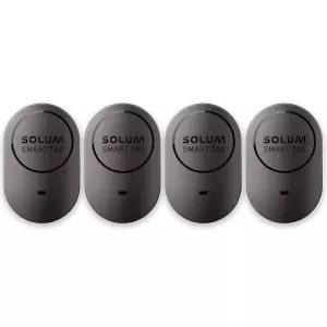 SOLUM 스마트 Tag 2.4 GHz Bluetooth Tracker Key Finder Item Locator Tracking Device with IP43 Dust