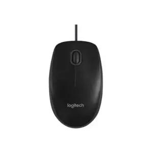 로지텍 유선 광마우스, B100 블랙 USB