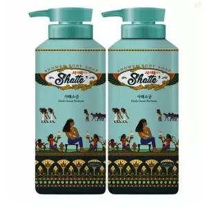 무궁화 샤워때비누 사해소금 900ml 2개