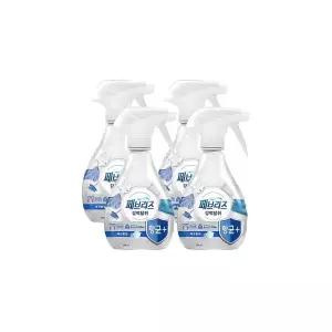 페브리즈 항균플러스 깨끗한향 370ml 4개