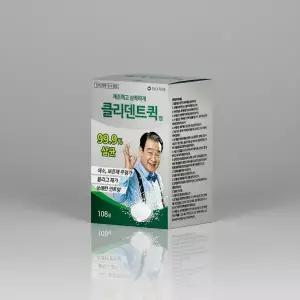 클리덴트 퀵 의치세정제 108개