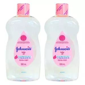 존슨즈 베이비 레귤러 오일 500ml X 2개