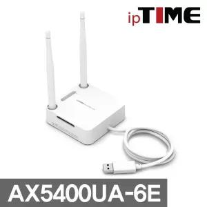 ipTIME AX5400UA-6E WIFI MU-MIMO 지원 USB 무선 랜카드/노트북/랜선/젠더/데스크탑/PC/무선랜/동글이