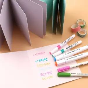 파스텔 스크랩북 5P 색상 선택1 / 미니앨범만들기 동화책만들기 정사각형 포토북