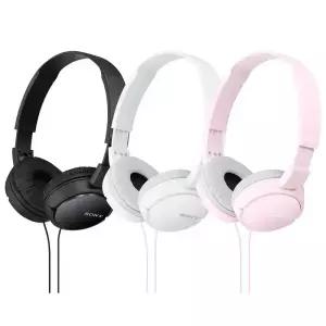 [소니 공식] MDR-ZX110AP 유선 헤드폰 블랙