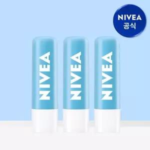 니베아 립케어 모이스춰 4.8g 3개