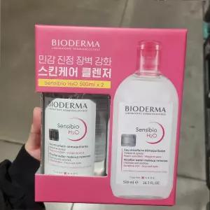 바이오더마 클렌징 워터 센시비오 500ml x 2개입