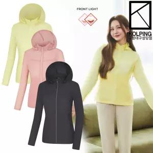콜핑 여성 여름 등판 부위 메쉬 원단 쾌적한 바람막이 경량자켓 KWJ6359W 파키케