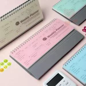 컬러 랜덤발송 위클리플래너 시간관리플래너