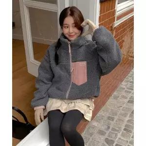 [국내정품] 후아유 플리스 후리스 Reversible Dumble Jumper(F) / WHJJF4T15F 100245