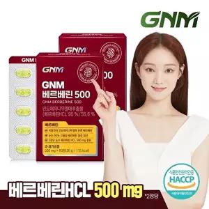 [GNM자연의품격]GNM 베르베린 500mg 60정 2박스 / BERBERINE