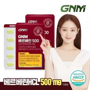 [GNM자연의품격]GNM 베르베린 500mg 60정 2박스 / BERBERINE