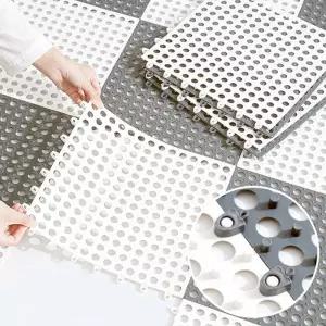 욕실 퍼즐매트 미끄럼방지 TPE 매트 조립식 30x30cm 1개