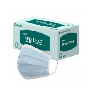 (유한킴벌리) 일회용 덴탈마스크 50매 (Dental Mask) / 82001