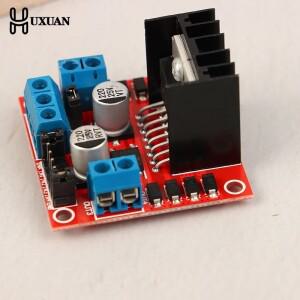 서보 드라이버 L298N   드라이버 모듈 스테퍼 스마트 자동차 로봇 브레드 보드 펠티어 Arduino 용 고전력