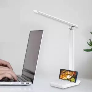 터치 LED 스탠드 각도조절 휴대폰 거치대 무선충전