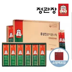 정관장 홍삼진고 이뮨스틱 10g x 30포 +쇼핑백포함