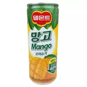 델몬트 망고 로어슈거 240ml 60캔