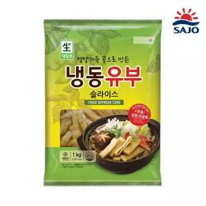 [푸른들마켓][사조] 냉동유부 슬라이스1kg