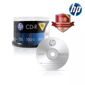 HP CD-R 52X 700MB 80min 50P 공CD