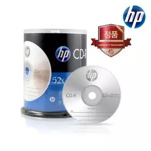 HP CD-R 52X 700MB 80min 100P 공CD