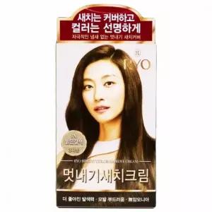 새치커버 새치염색 밝은갈색 염모제 헤어컬러 크림 새치염색 일회용염색 머리염색