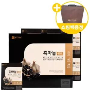 종근당 흑마늘골드 80ml 60포 마늘즙 발효흑마늘 명절 선물