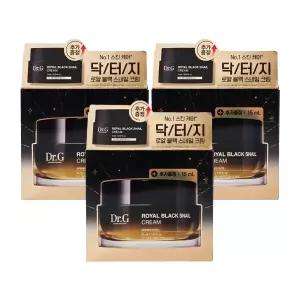 닥터지 로얄 블랙스네일 크림 50ml플러스15ml 기획세트 3개