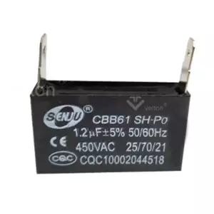 선풍기콘덴서 선풍기 보일러 에어컨 펌프 모터 기동 사각 수지 콘덴서 콘덴샤 SCON 1.2