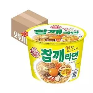 소모품 오뚜기 참깨라면 110g (컵라면/12개/BOX