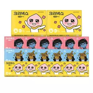 크리넥스 X 카카오프렌즈 휴대용티슈 2겹 60매 20개