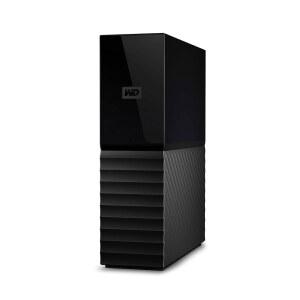 WD 18TB My Book 백업 드라이브, 비밀번호 HDD 포함된 WDBGB0180HBK-NESN 및 보호 데스크탑 외장 - 3.0, 하드 자동 USB 소프트웨어가