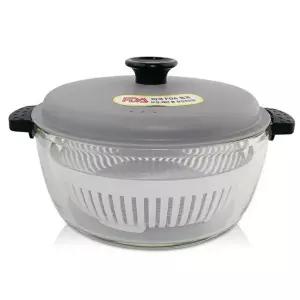 전용 렌지오븐 오븐락 내열유리 오븐냄비 찜 쿡(2.3L)