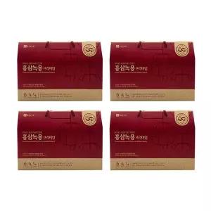 [하프클럽/기타]종근당건강 홍삼녹용 프리미엄 50ml x 30포 x 4박스