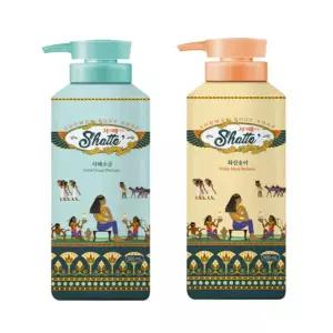 무궁화 샤워때비누 사해소금 화산송이 900ml x 2개