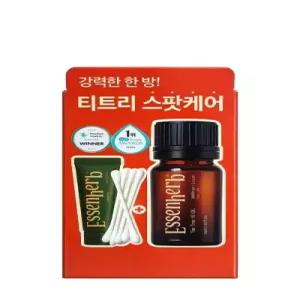 에센허브 티트리 100 오일 10ml 기획플러스크림10ml플러스면봉 50P