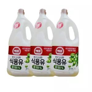 사조 해표 식용유 1.8L x 3병