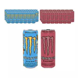 몬스터 에너지 망고로코, 355ml, 24개 + 몬스터 에너지 파이프라인펀치, 355ml, 24개