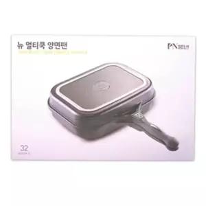 [유토피아]풍년 뉴 멀티쿡양면팬(32cm) 코팅팬 세라믹코팅 양면펜 생선구이 구이용팬