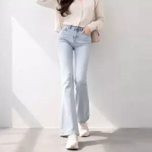 여성용 스판좋은 숏/베이직/롱 부츠컷스판인밴딩데님진 히든밴드 몸매보정 청