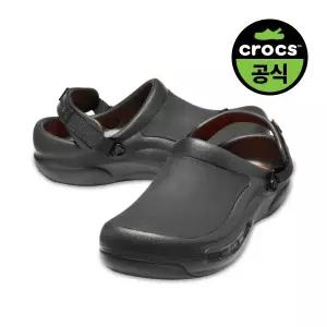 [크록스][정상가:89,900원] 성인_비스트로 프로 워크 라이트라이드 클로그 BK (26SUCL205669)